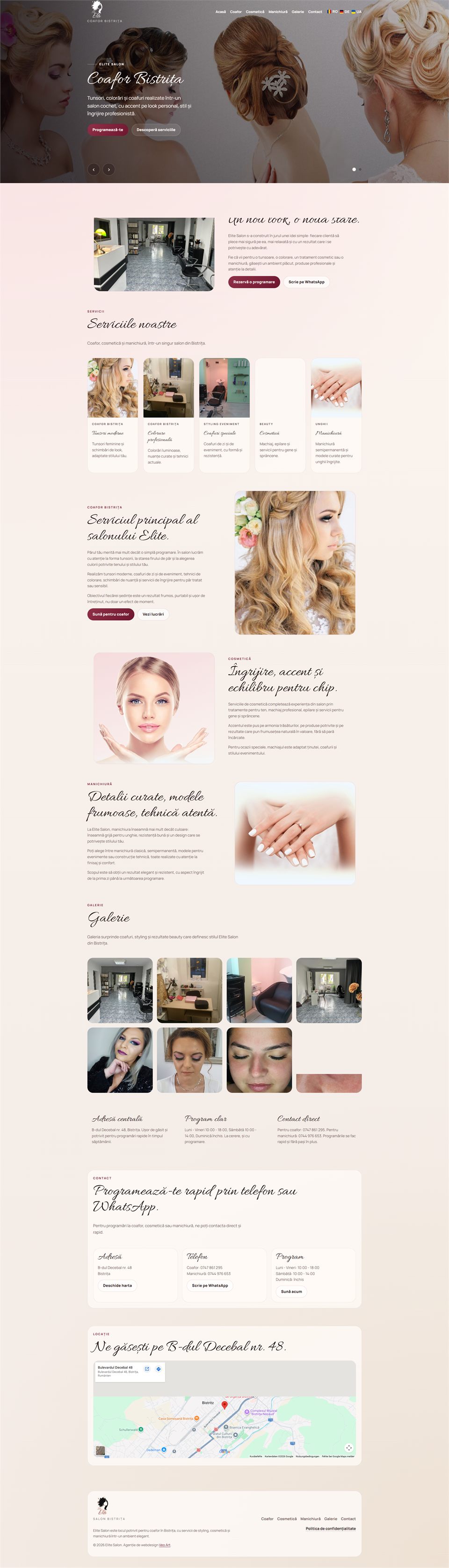 Website von Elite