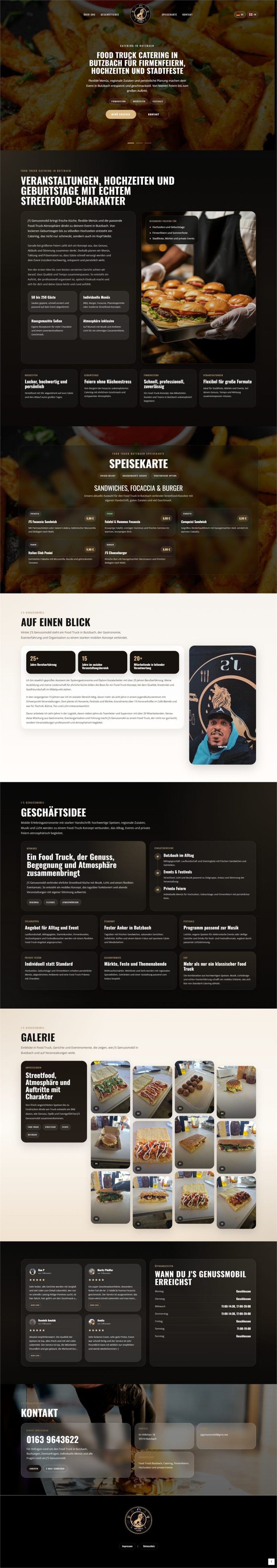 Website von JS Genussmobil