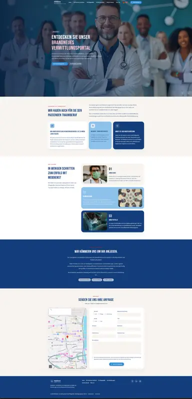 Website von MedDienst