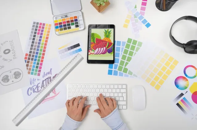 Grafikdesign und Branding von Green Color