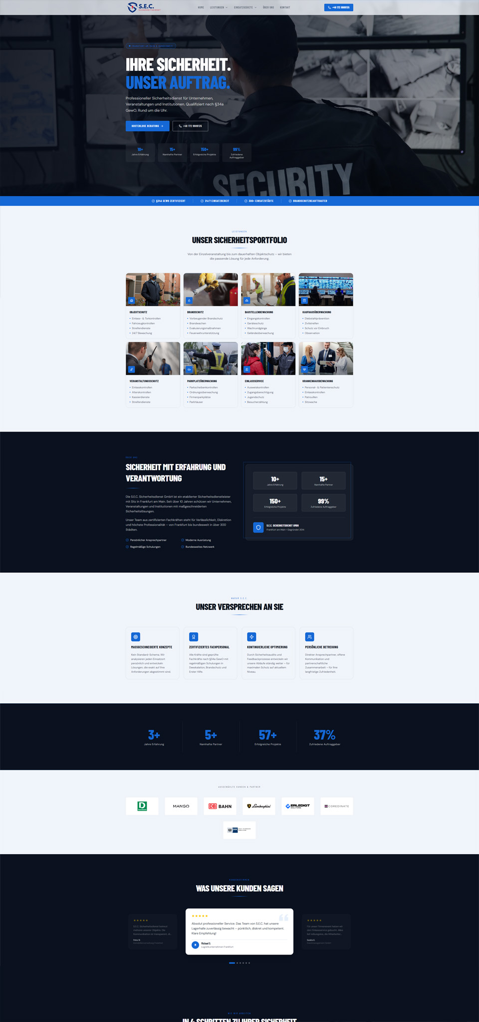 Screenshot S.E.C Security